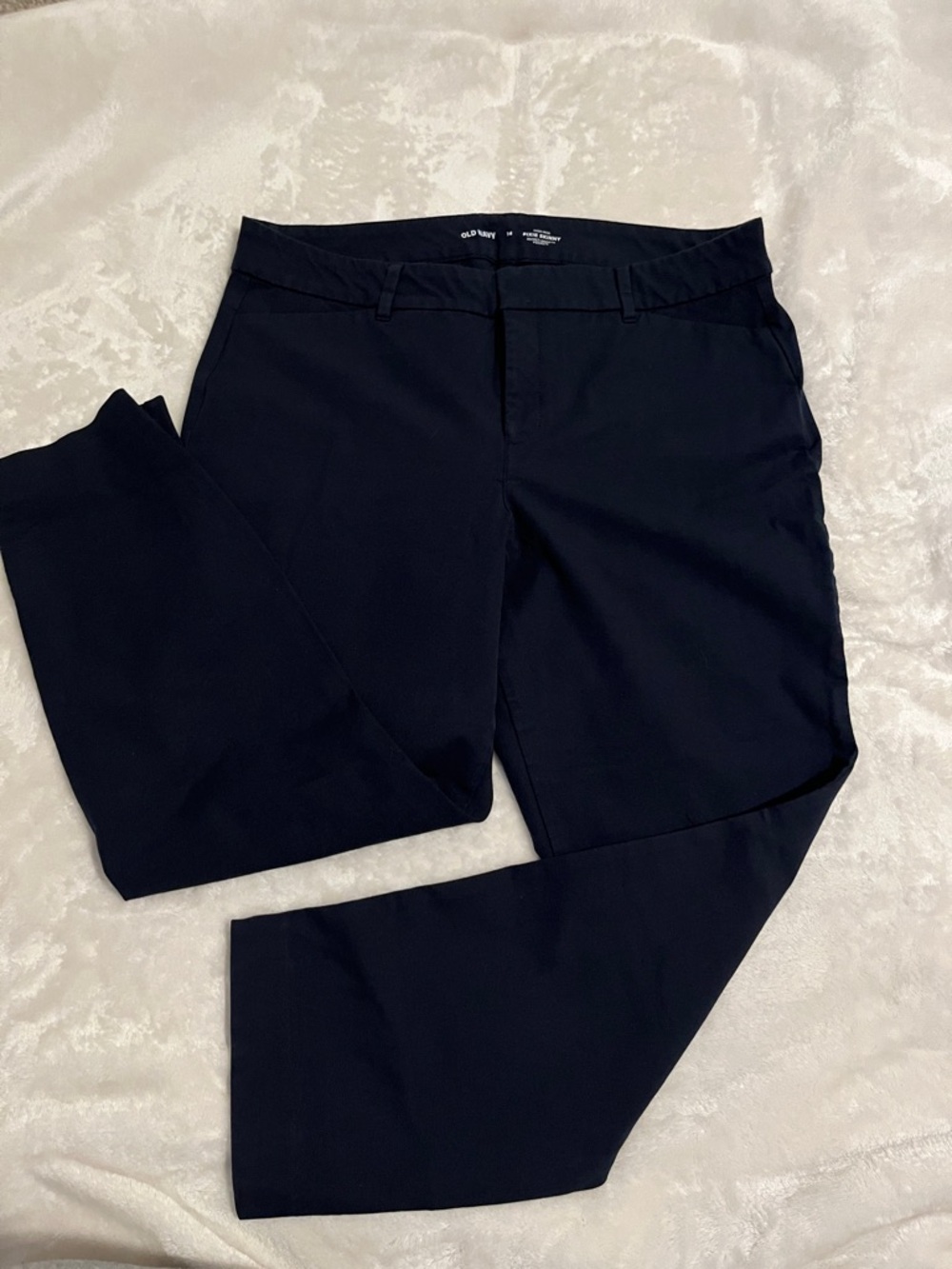 Old Navy Men's Dark Navy Straight Chino Pants